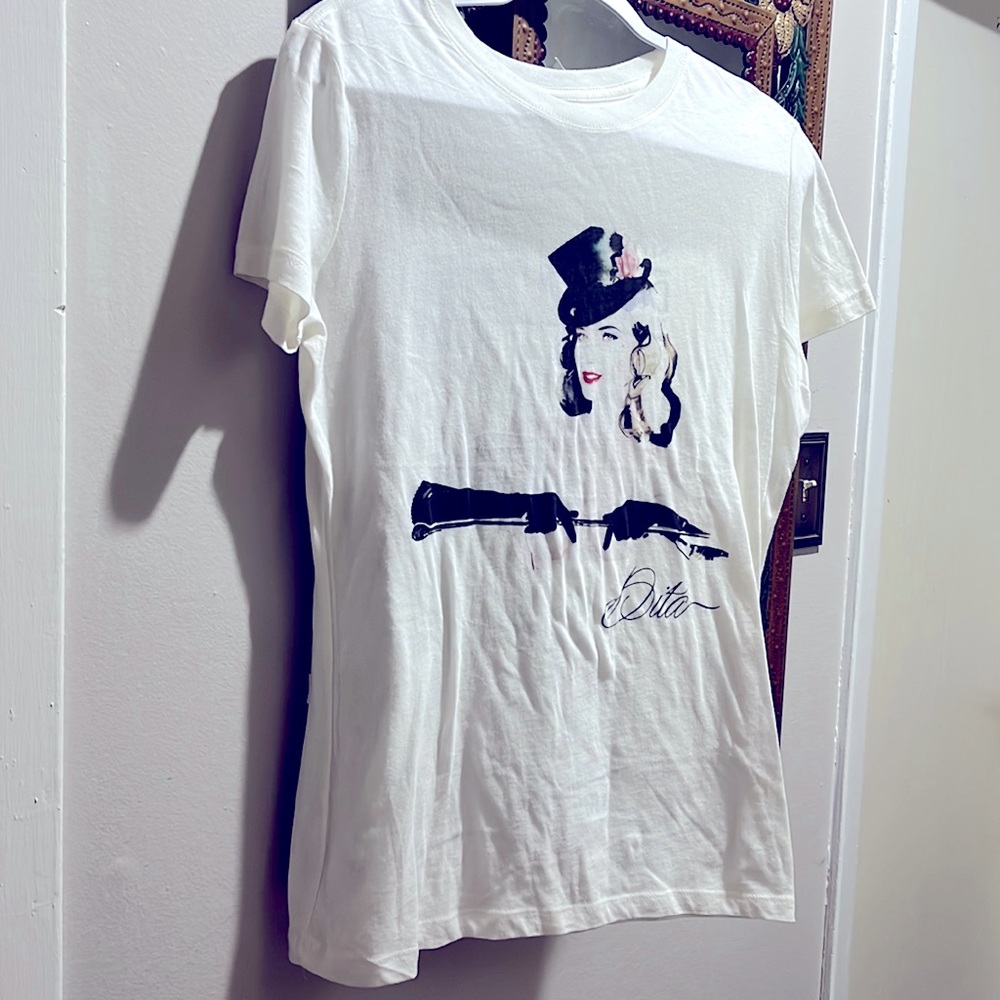 Dita Von Teese Tour T shirt Burlesque Strip Strip Hopray